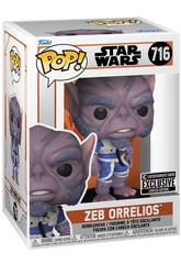 Funko Pop Star Wars Entertainment Earth Exclusive Figurine Zeb Orrelios Édition limitée