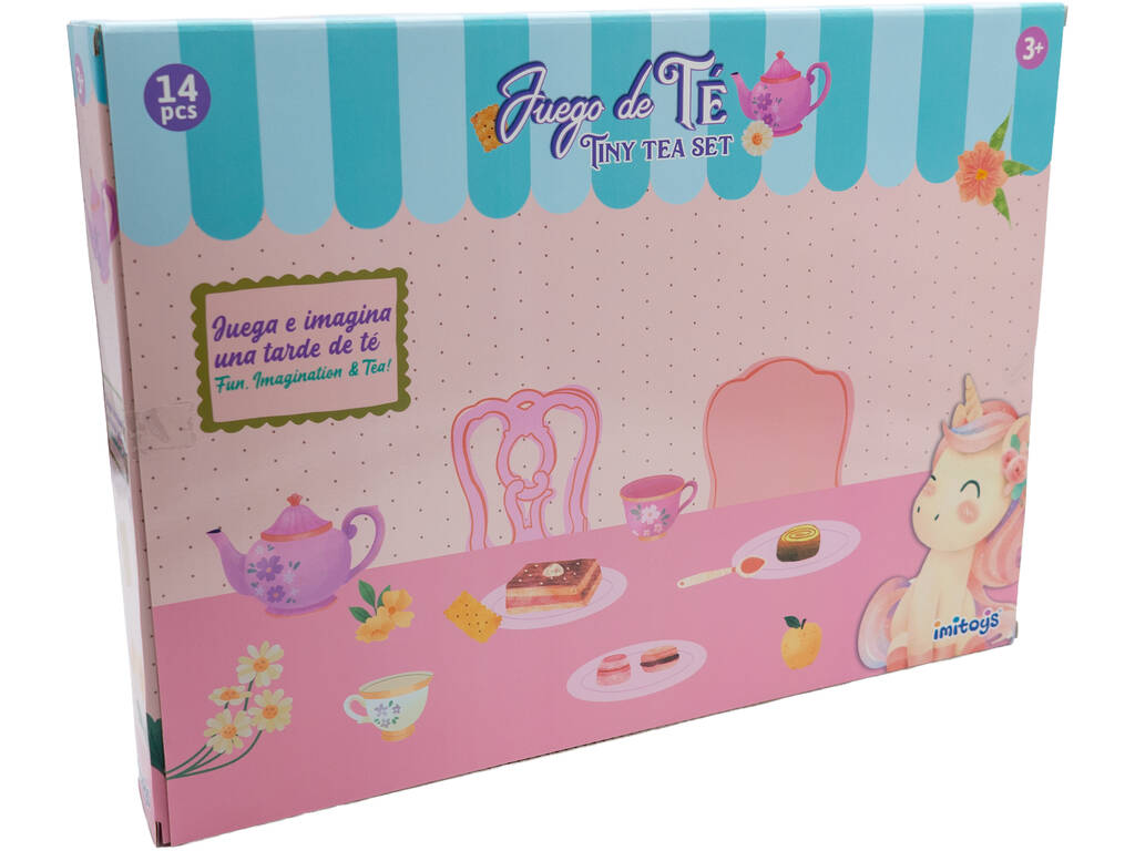 Service à thé design licornes et poneys