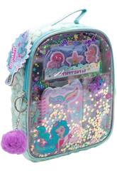 Sac à dos en peluche La Petite Sirène avec accessoires