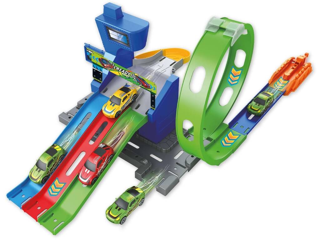 Navette 360º avec looping et 2 voitures