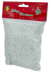 Enfeite Natalício Saco de Neve Artificial em Flocos de 50 g