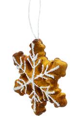 Décoration de Noël Épice de Noël Étoile de Noël 12 x 12 cm