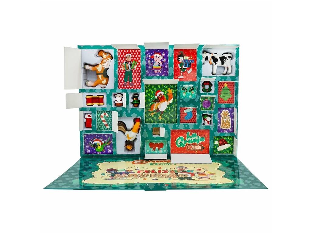 La Granja de Zenón Calendario de Adviento con Figuras y Accesorios