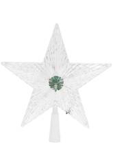 Enfeite Natalício Conjunto de 4 Velas de Chá com Luz LED de 4x4 cm