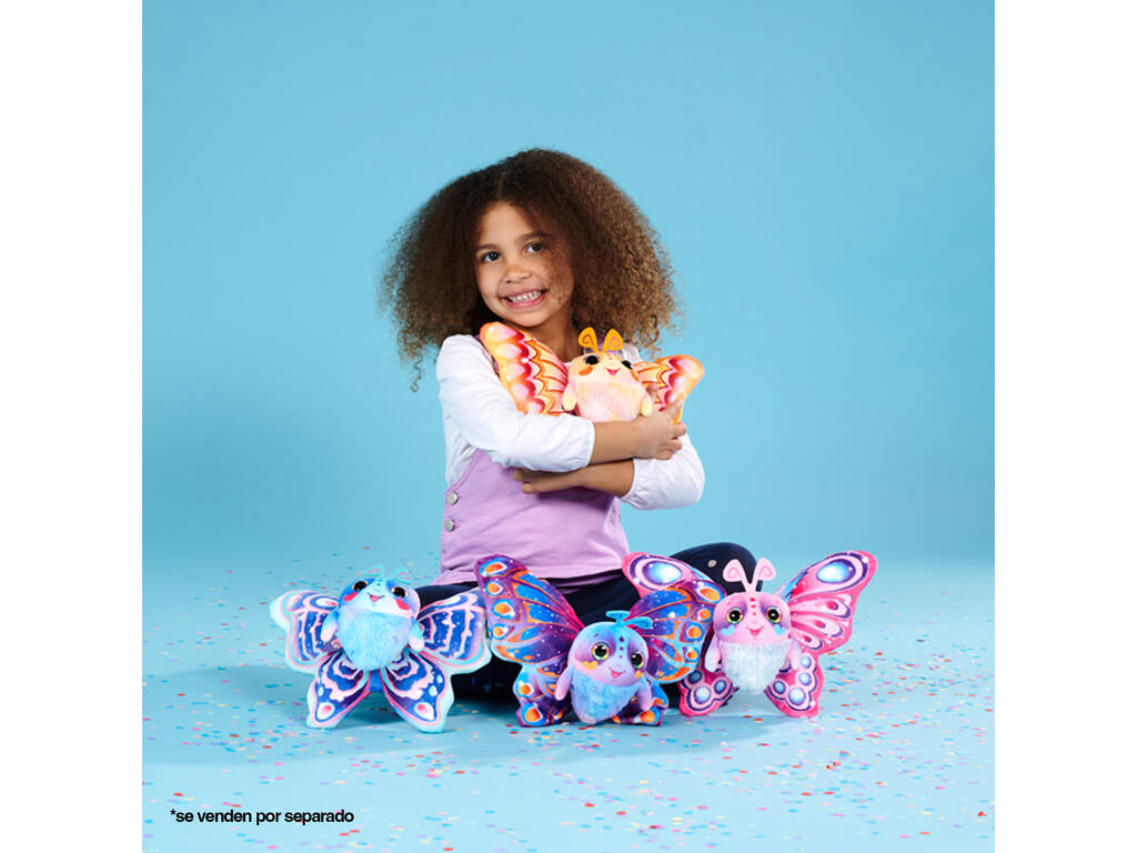 FluffyFly Peluche Papillon Surprise