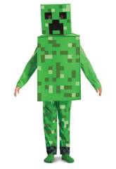 Disfraz Infantil Minecraft Creeper 4-6 Años