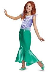 Fato Infantil Princesas Disney Ariel 5-6 Anos
