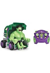 Marvel Avengers Voiture Hulk Smash Radio Control de 19 cm