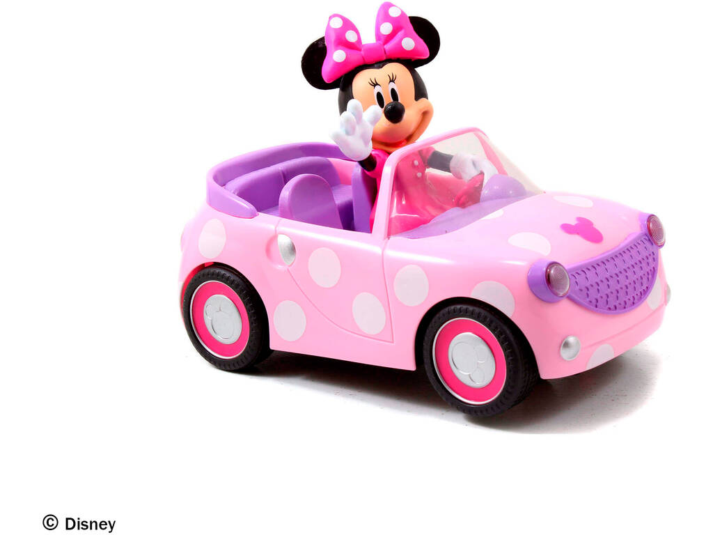 Disney Junior Minnie Coche Roadster Radio Control de 17 cm