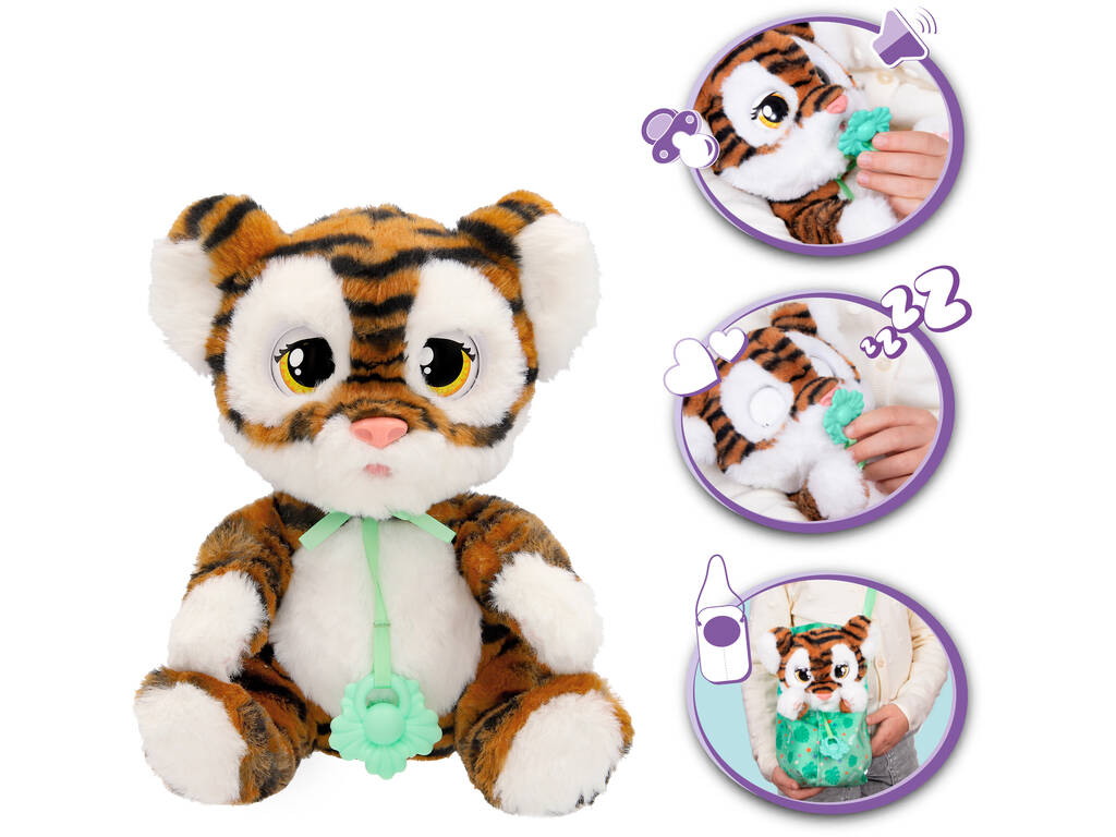 Baby Paws Peluche interactive Tigre