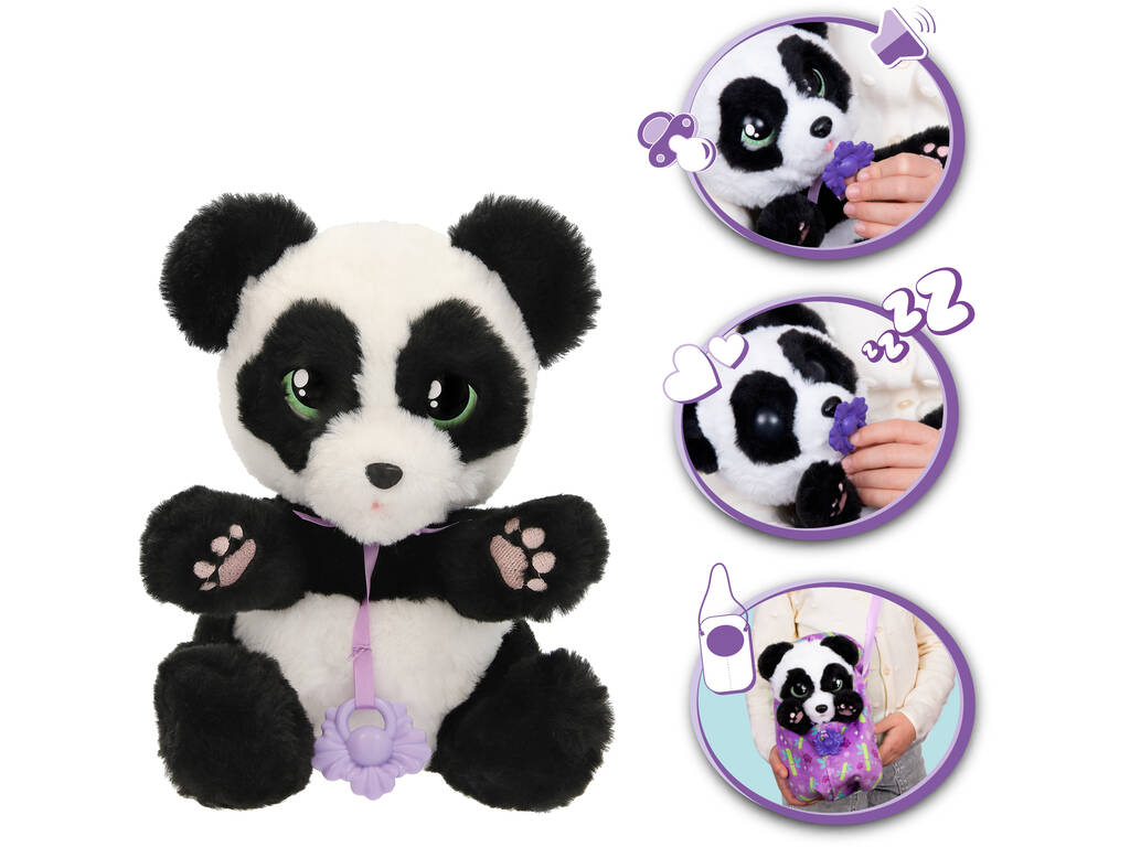 Baby Paws Peluche interactive Panda