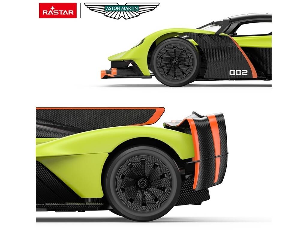 Voiture radiocommandée 1:14 Aston Martin Valkyrie AMR Pro Vert clair