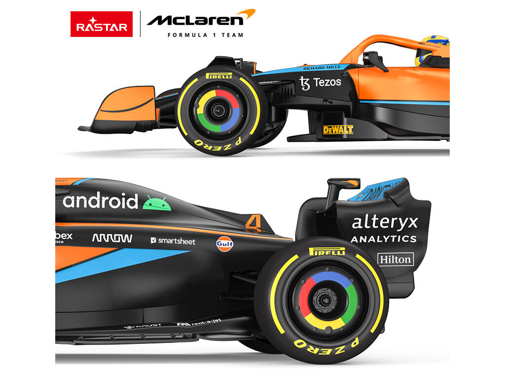 Voiture radiocommandée 1:12 McLaren F1 MCL36 Grand Prix d'Émilie-Romagne 2022