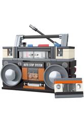 Retro Blocks Retro-Radio aus 156 Teilen