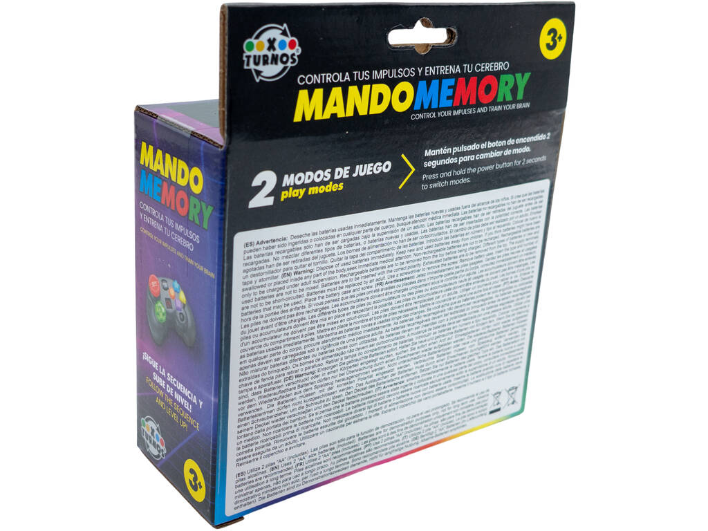 Comando Memory Jogo de Memória com Luzes e Sons