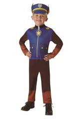 Costume da bambino Paw Patrol Chase taglia S con cappello