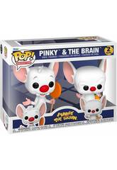 Funko Pop Animation 2 Pack Figura Pinky e Cérebro