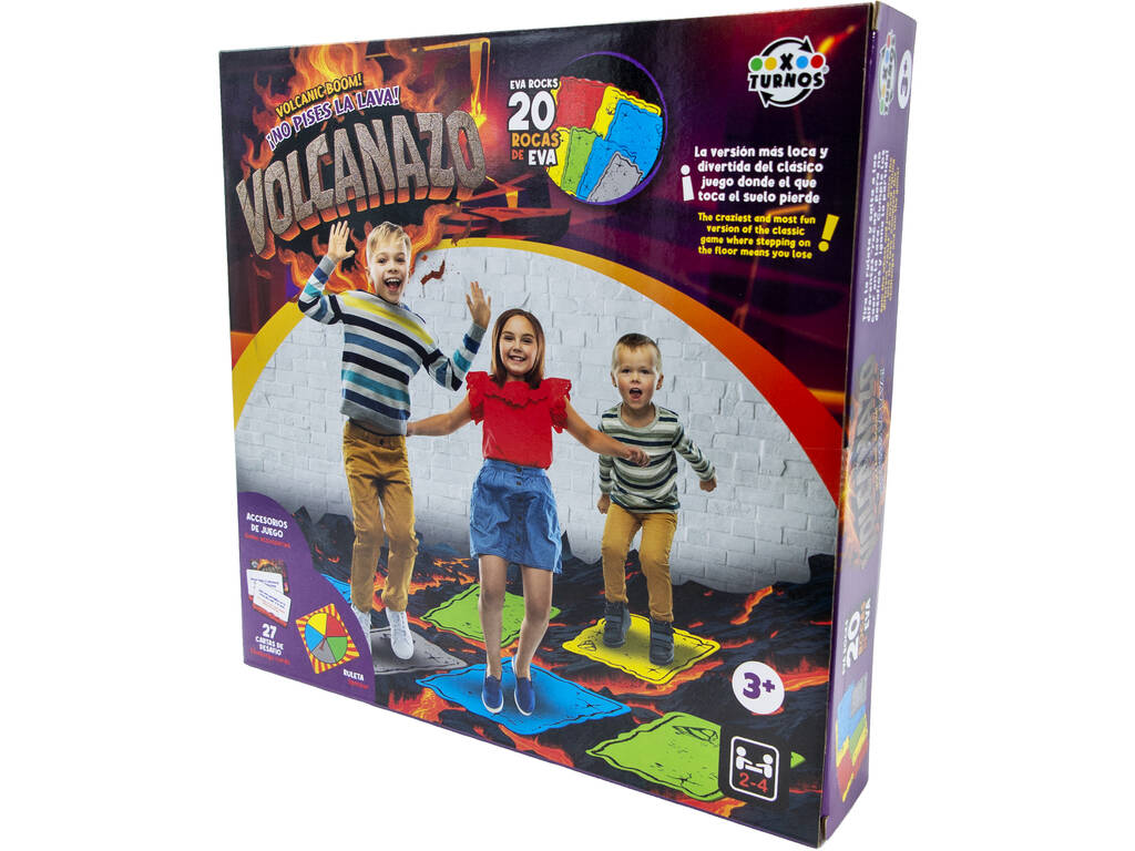 Volcanazo Ne marchez pas sur la lave !