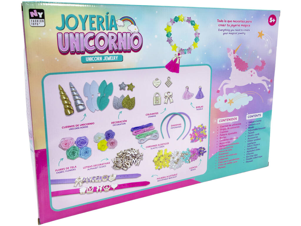 Set de bijoux Licorne Diadèmes et bracelets