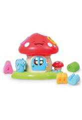 Casinha Cogumelo de Aprendizagem com Luz e Sons