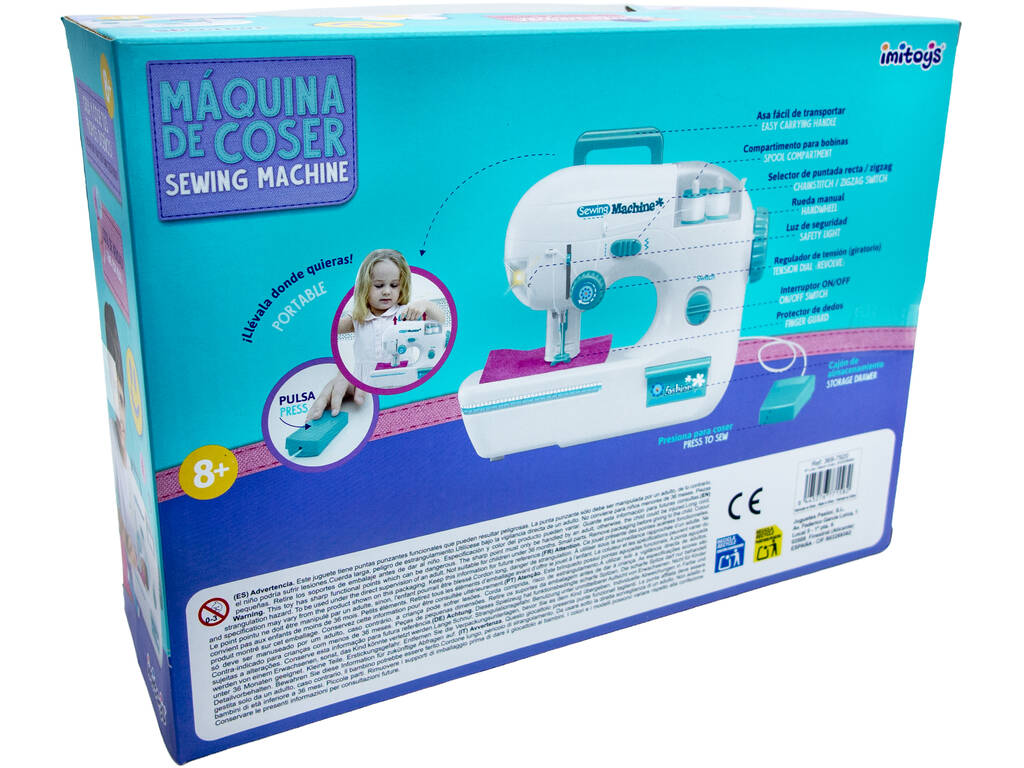 Machine à coudre avec fonction réaliste