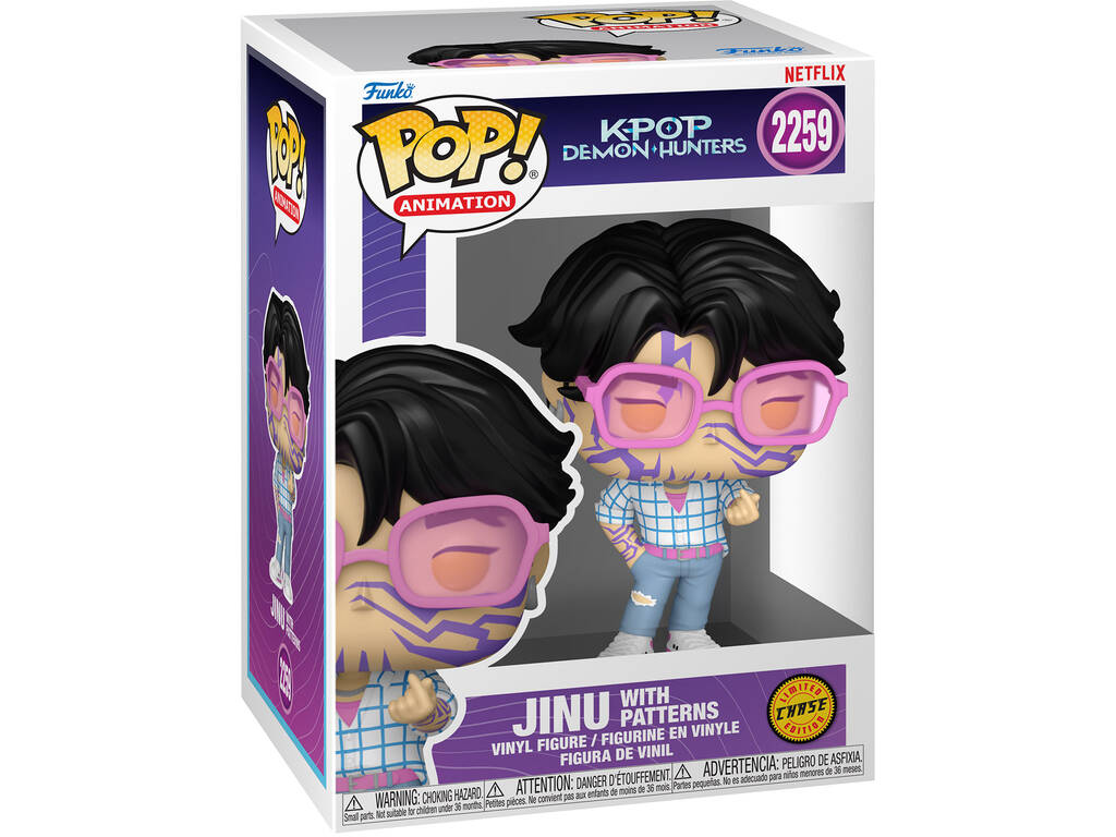 Funko Animation K-Pop Demon Hunters Figurine Jinu