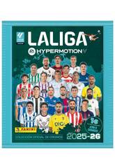 La Liga Hypermotion 25-26 Enveloppe avec 8 vignettes Panini