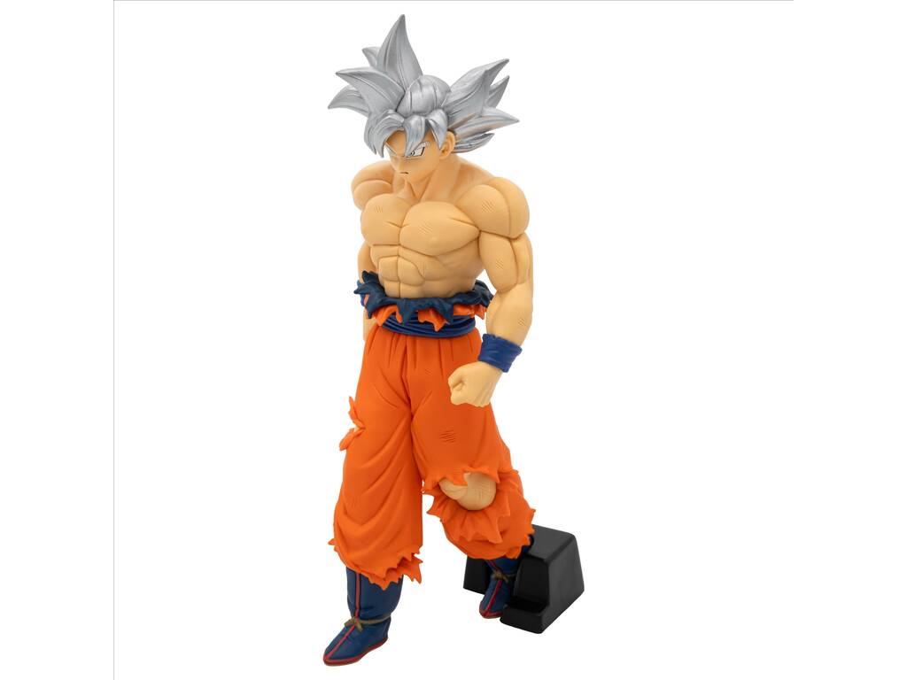 Dragon Ball Super Solid Edge Works Figura Son Goku Ultra Instinct de 20 cm