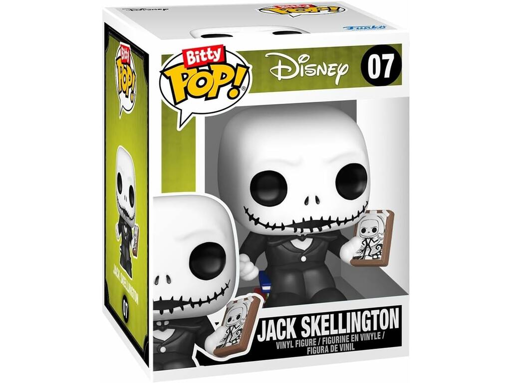 Funko Bitty Pop Towns Pesadilla Antes de Navidad figura Jack Skellington y Casa de Jack
