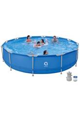 Piscine démontable Frame Round Pool de 420 x 84 cm avec filtre Avenli 17800EU