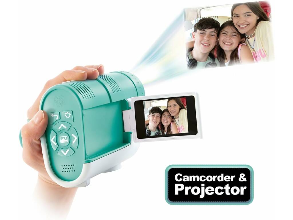 Video Creator Videocámara Proyector 3 en 1