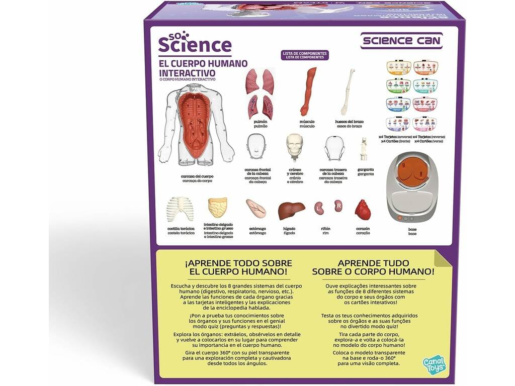 So Science Le corps humain interactif