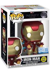 Funko Pop Marvel The Infinity Saga Figura Iron Man con Cabeza Oscilante