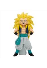 Dragon Ball Z Solid Edge Works Figura Super Saiyan 3 Gotenks de 15 cm