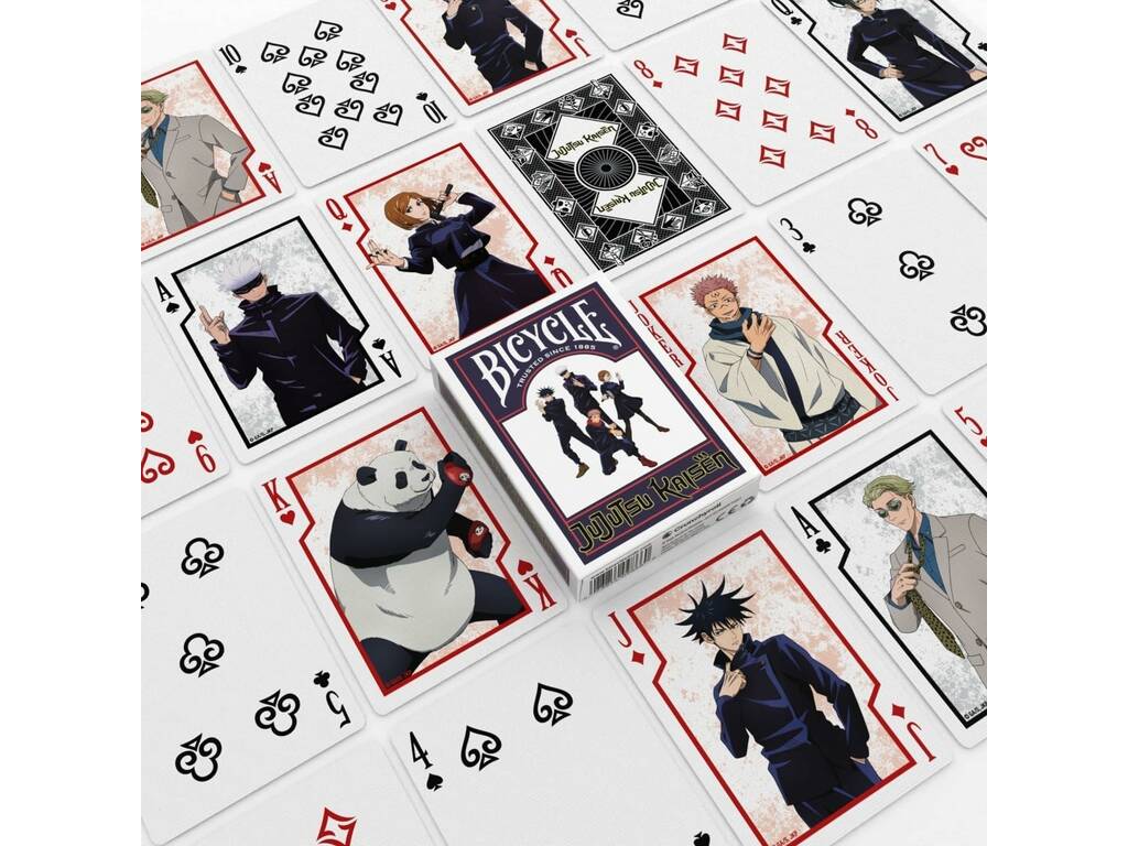 Bicycle Jeu de cartes de Jujutsu Kaisen