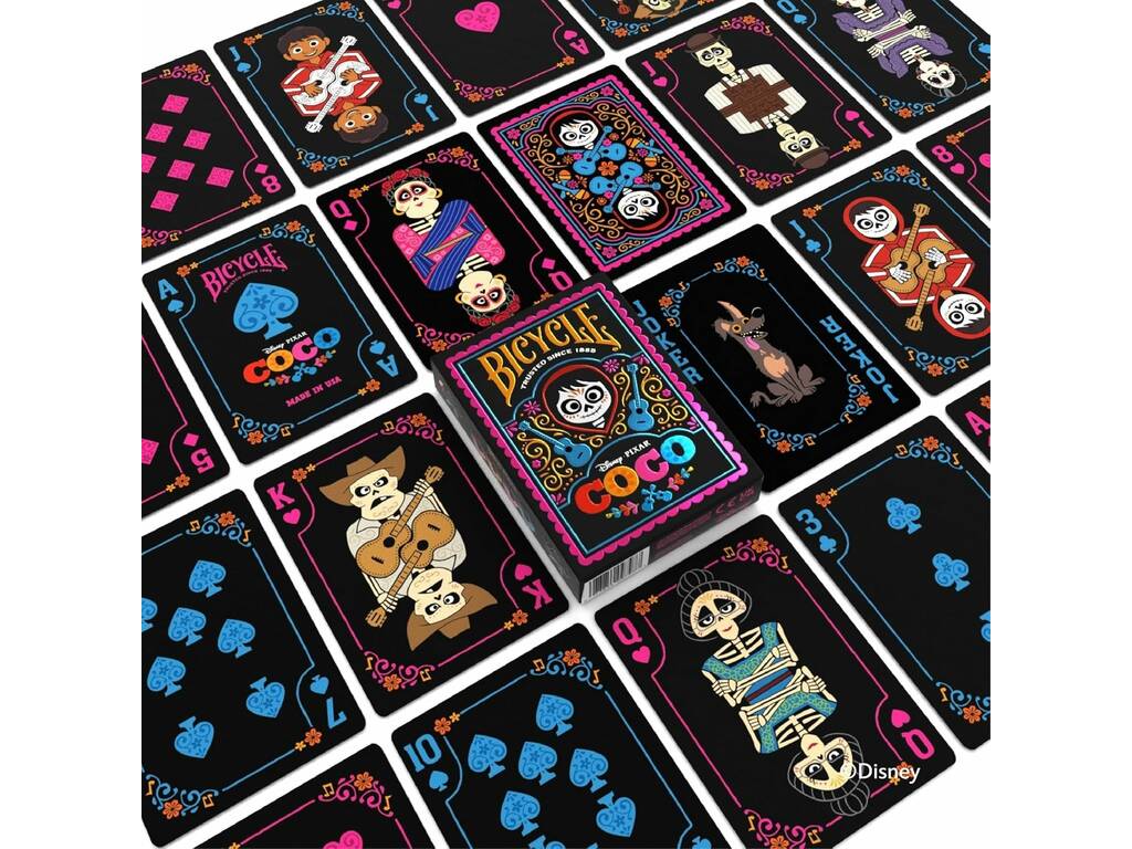 Bicycle Jeu de cartes Disney Pixar Coco