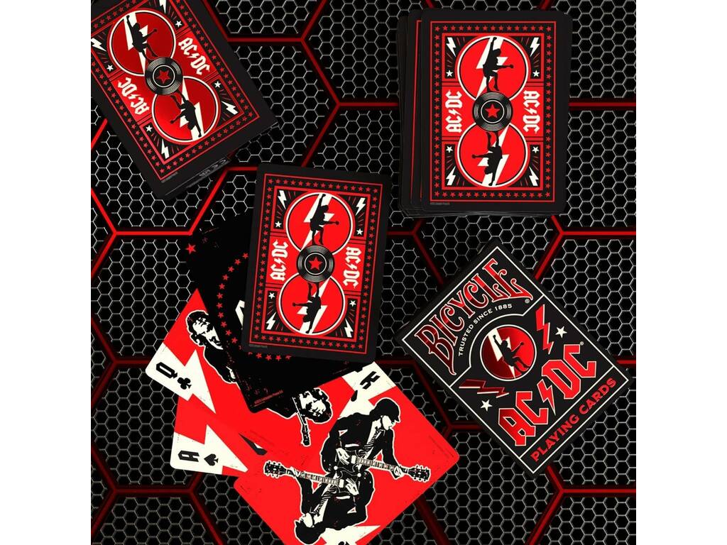 Bicycle Jeu de cartes AC/DC