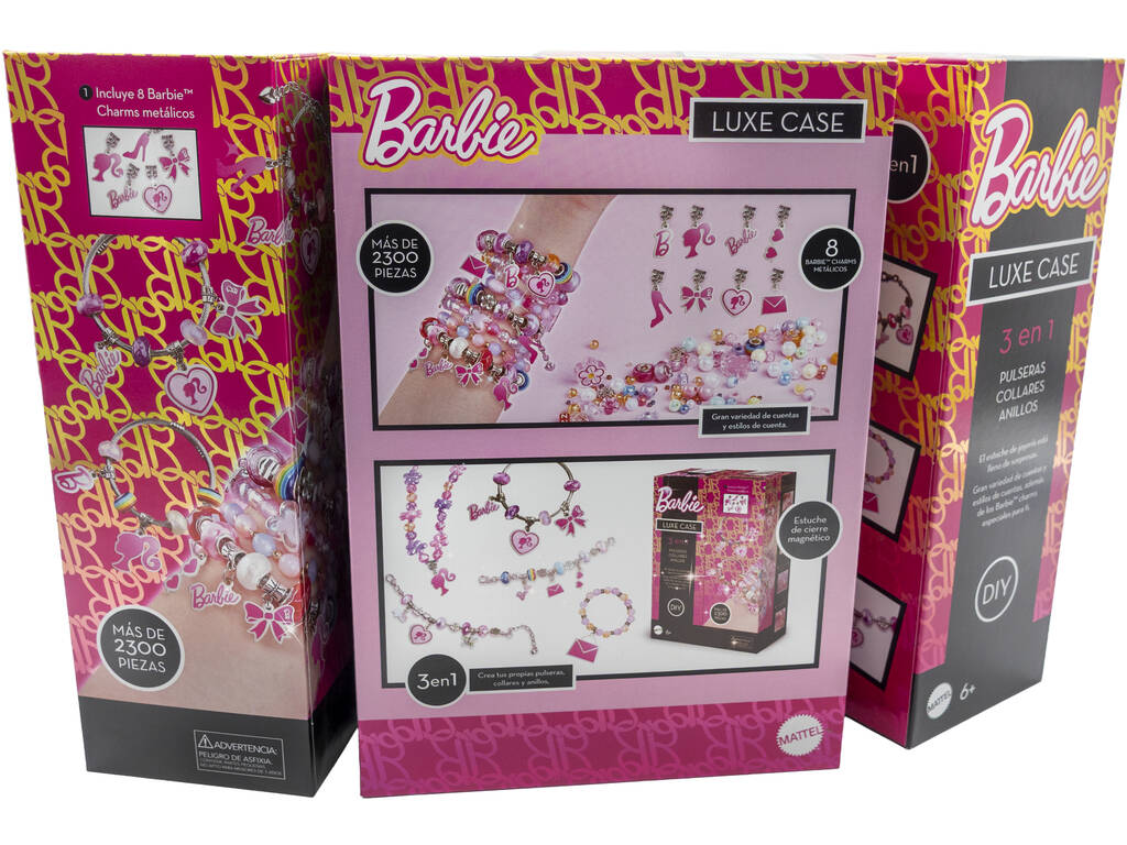 Trousse à bijoux DIY Barbie Luxe Case 3 en 1