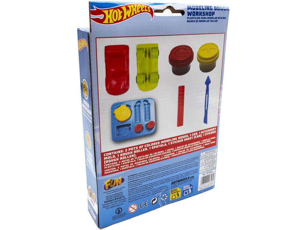 Pâte à modeler Hot Wheels Atelier mécanique