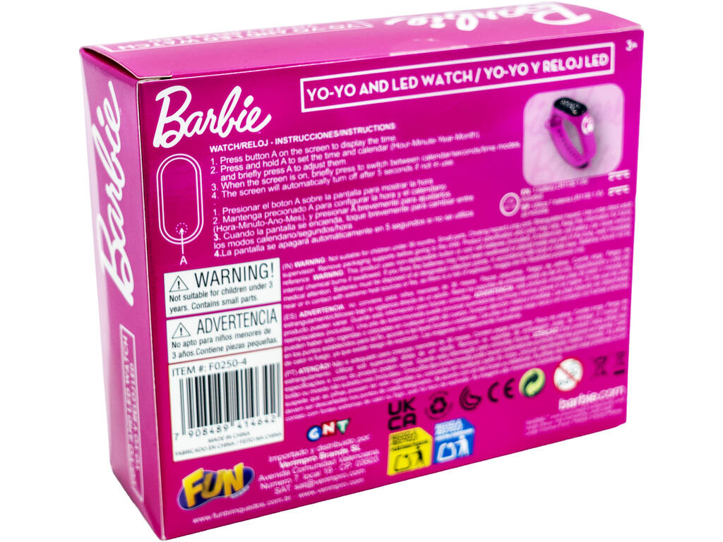 Pack Barbie Montre LED et yo-yo