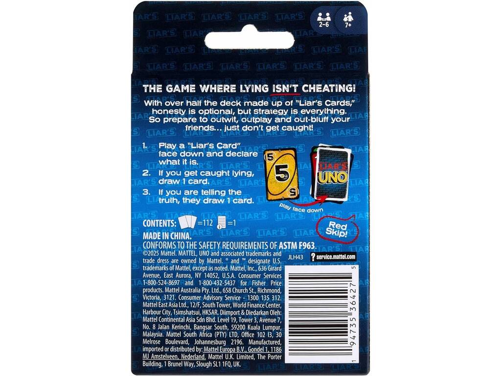 Uno Liar’s