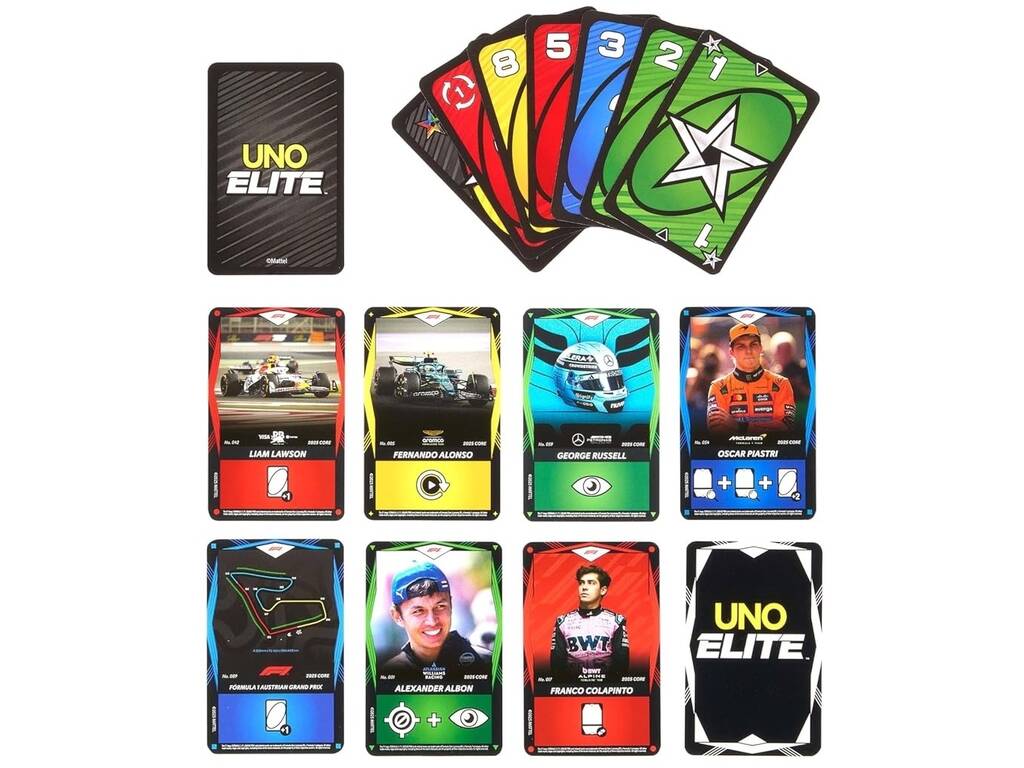 UNO Elite Formula 1 Starter Set 2025 Édition Core