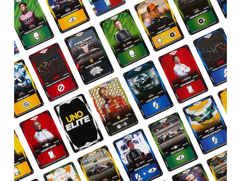UNO Elite Formula 1 Pack de 3 pochettes 2025 Core Edition