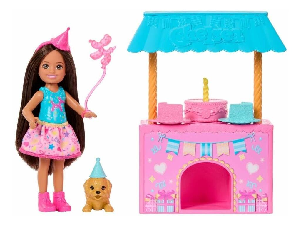 Barbie Club Chelsea Family & Friends Pack Surprise d'anniversaire