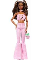 Barbie Deluxe Style Muñeca con Conjunto Vaquero Rosa