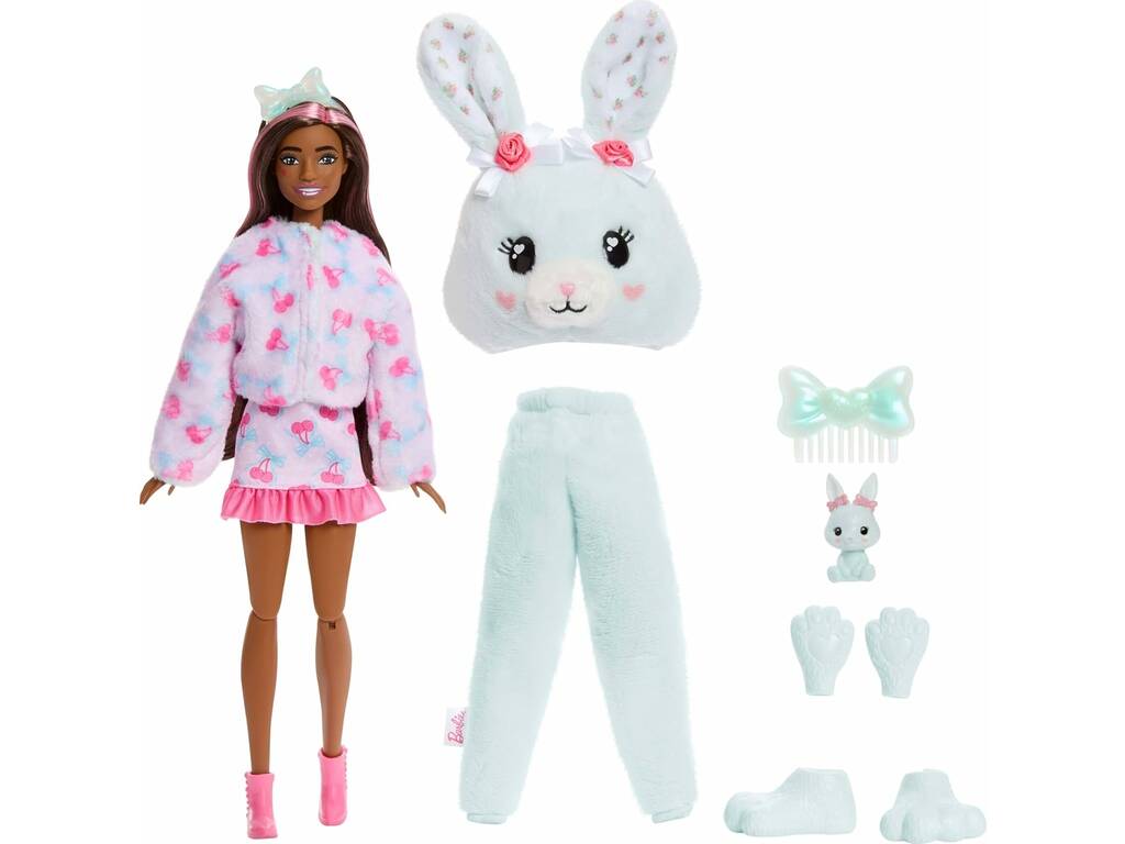 Barbie Cutie Reveal Lazos Dulces Coniglietto Menta