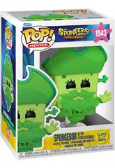 Funko Pop Movies Bob Esponja Movie Figura Bob Esponja como Flying Dutchman Glows In The Dark