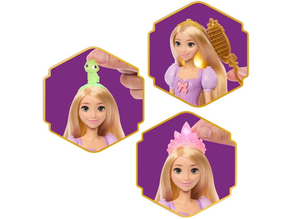 Disney Princess Boneca Rapunzel com Melena Mágica