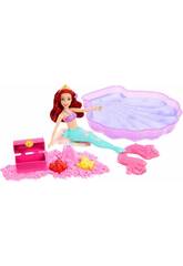 Disney Princess Muñeca Ariel Agua y Arena