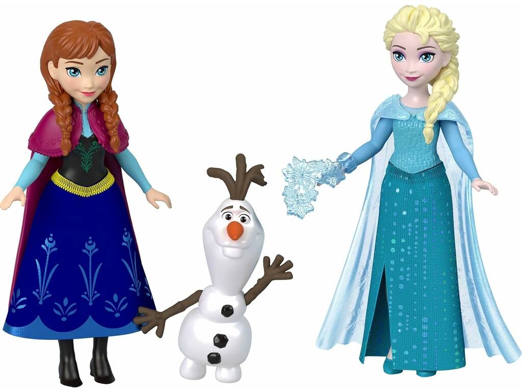 Disney Frozen Pack Conjunto de Personagens da Anna e Elsa